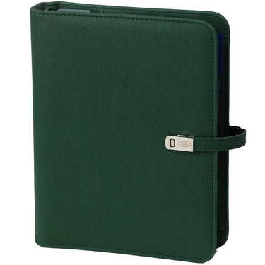 1011-19 A5 Ring Agenda Organizer Green